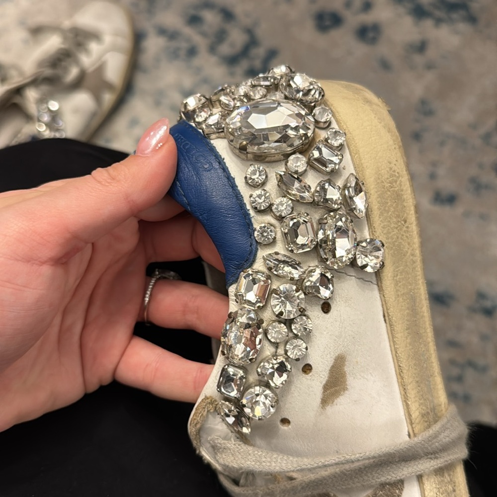 Golden Goose Women's Super-Star with Swarovski stone decoration - Picture 8 of 9